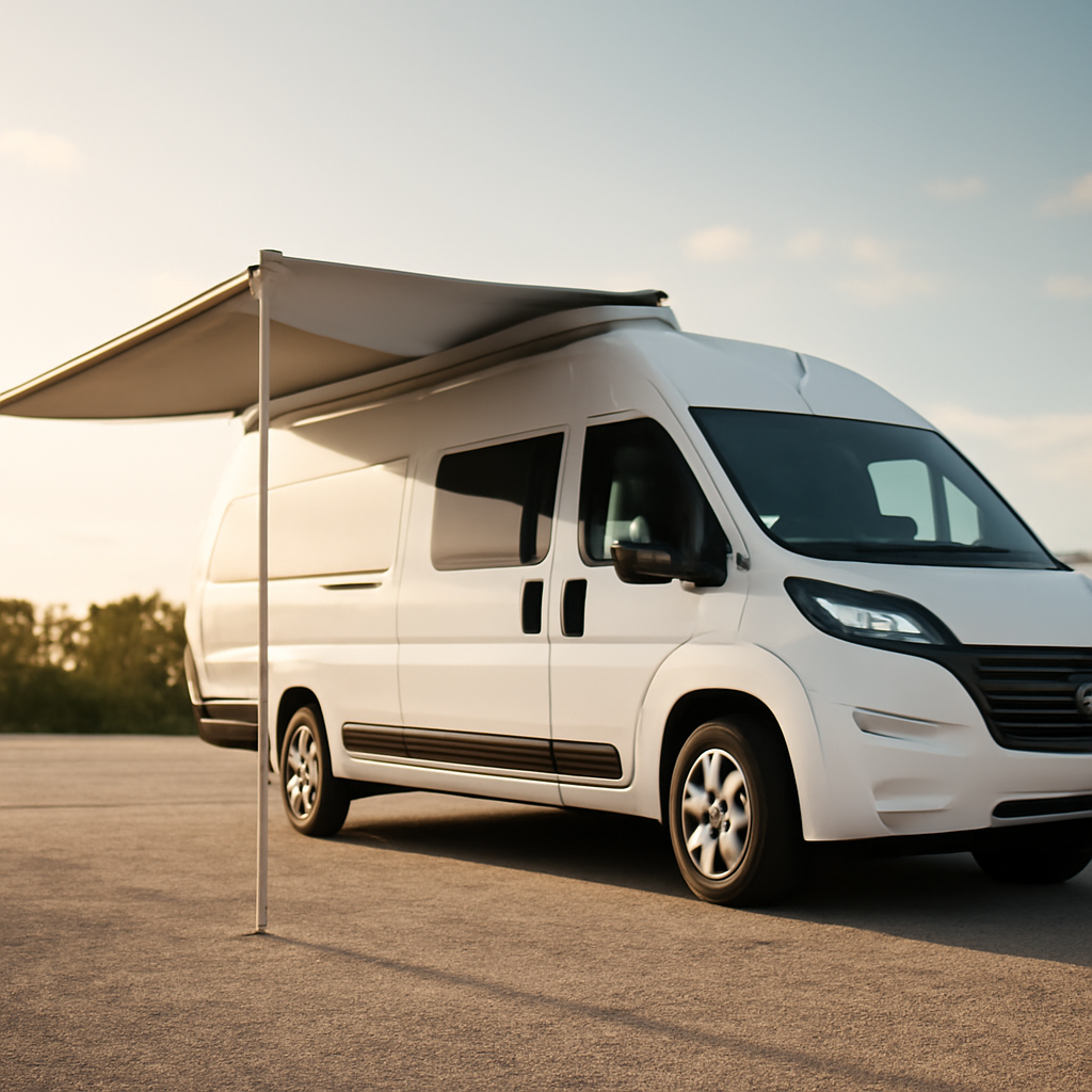 Guide d'achat auvent de van étroit pour camping – Utilisation au jardin (IA)