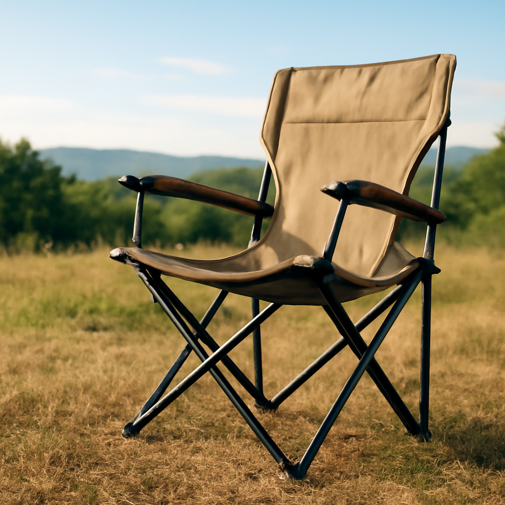 Guide d'achat pour une chaise de camping pliante – Utilisation au jardin (IA)