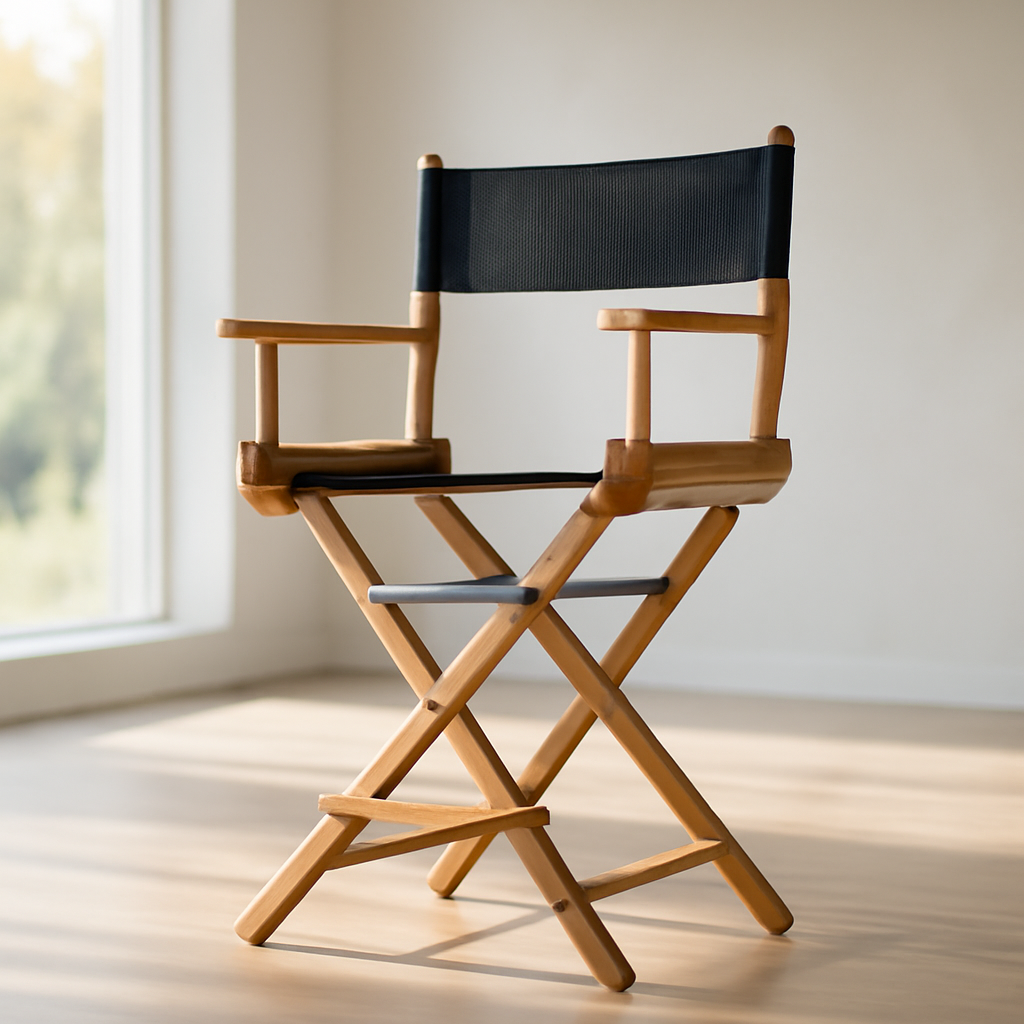 Guide d'achat : chaise de réalisateur haute parfaite pour vous – Utilisation au jardin (IA)
