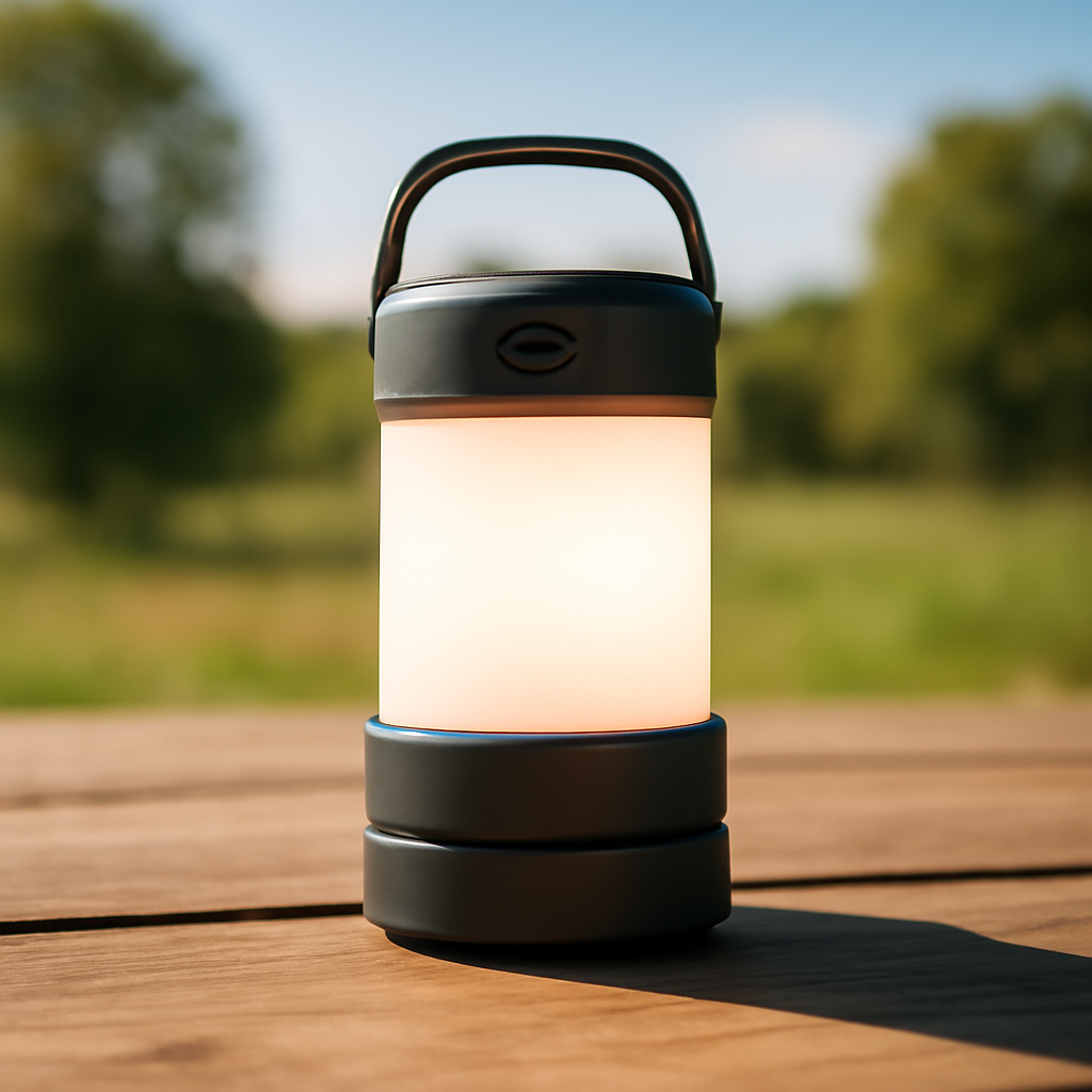 Guide d'achat : quelle lampe de camping magnétique choisir ? – Utilisation au jardin (IA)