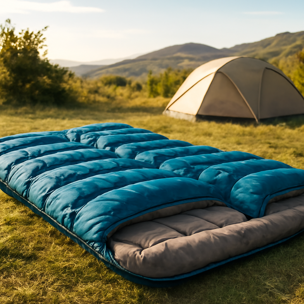 Guide d'achat : sac de couchage double camping – Utilisation au jardin (IA)