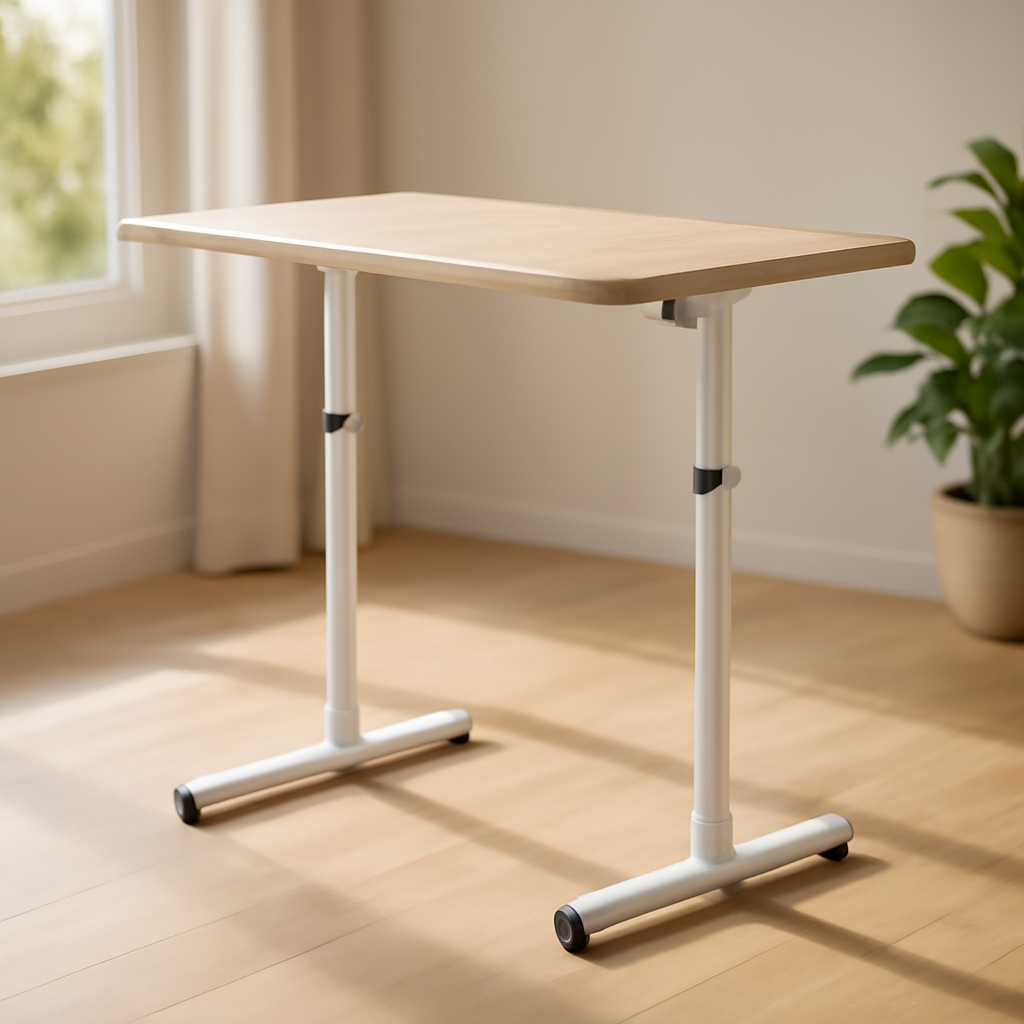 Guide d'achat : table pliante réglable en hauteur – Utilisation au jardin (IA)